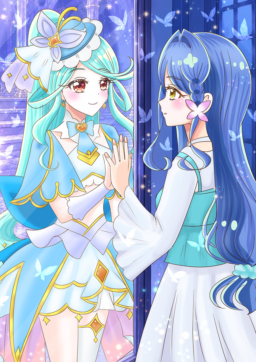 This is a pixiv picture whose title is キュアエクレール.