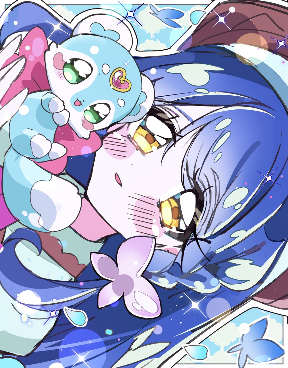 This is a pixiv picture whose title is 予想が当たったくれあさん＆シュシュタン…！（再掲）.