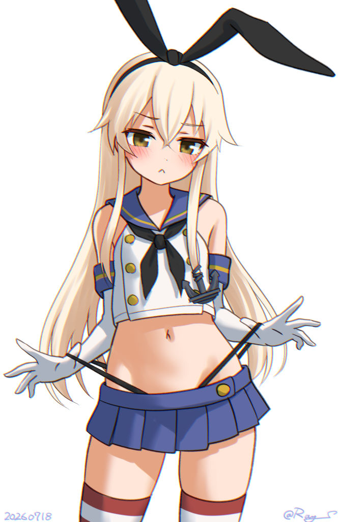 This is a pixiv picture whose title is ひもの強度試験.