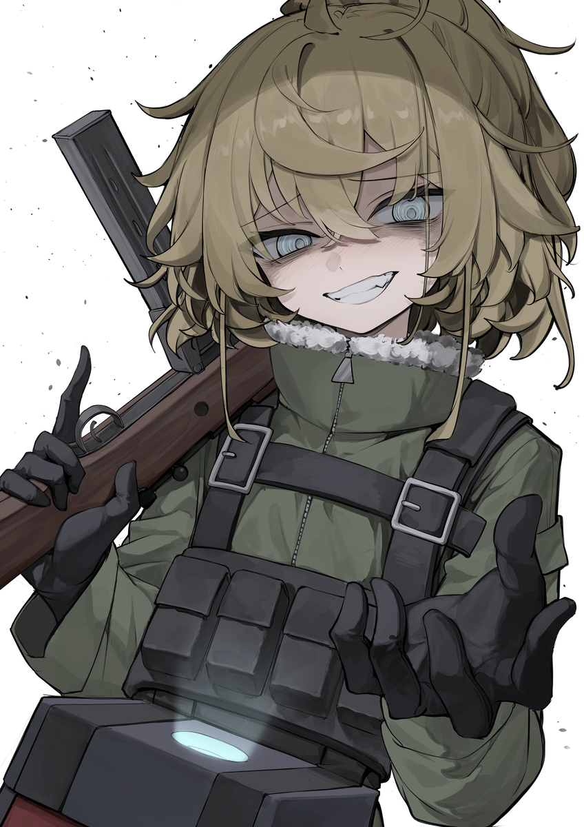 This is a pixiv picture whose title is ターニャ.
