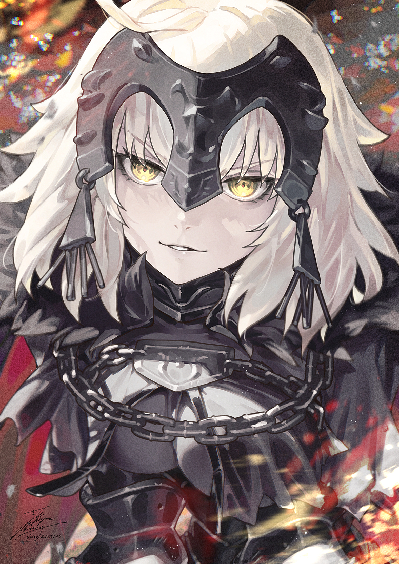 This is a pixiv picture whose title is 邪ンヌ.