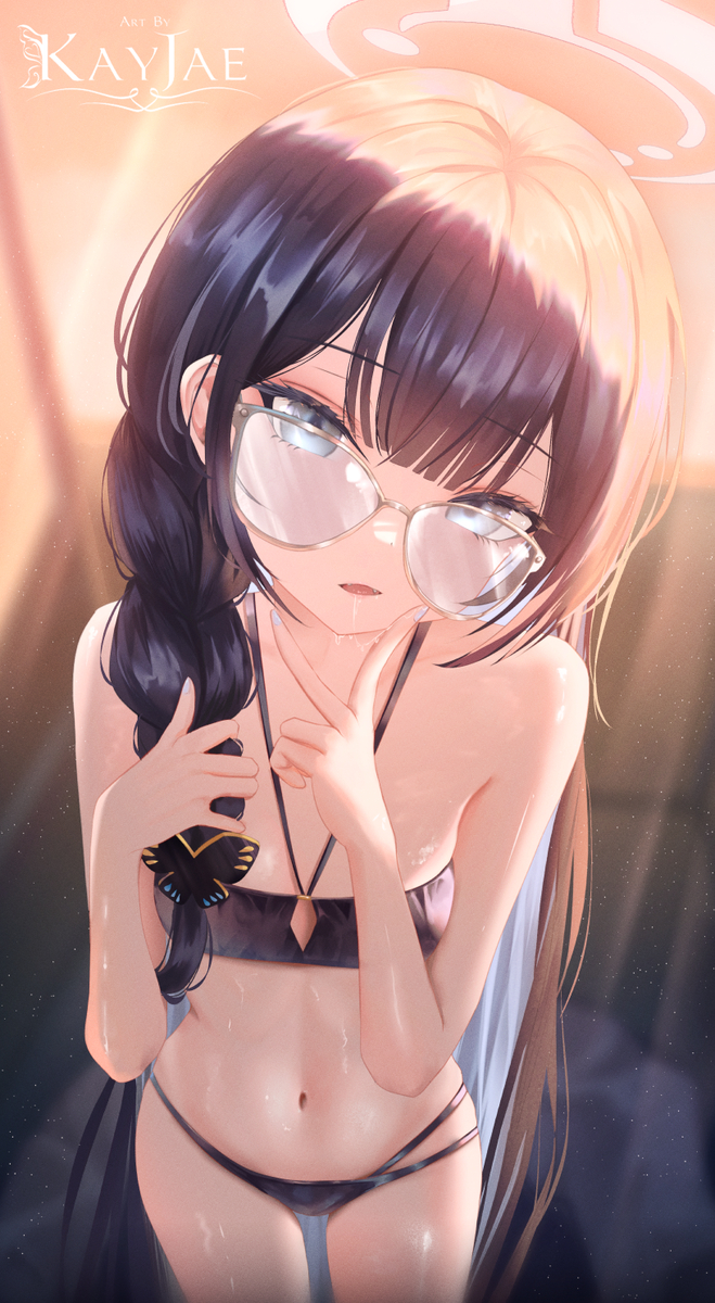 This is a pixiv picture whose title is 水着キサキ.