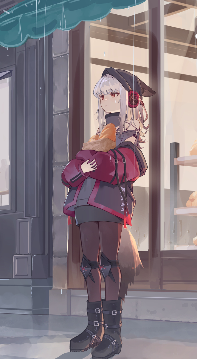 This is a pixiv picture whose title is 傘…忘れたな。.