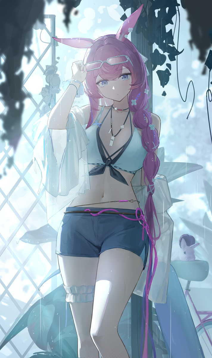 This is a pixiv picture whose title is 夏.