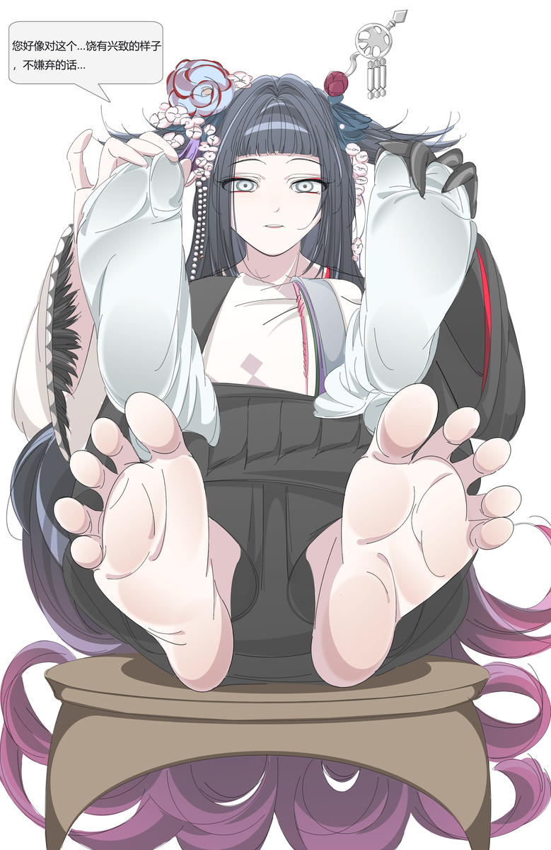 This is a pixiv picture whose title is 澪是好女孩吗.