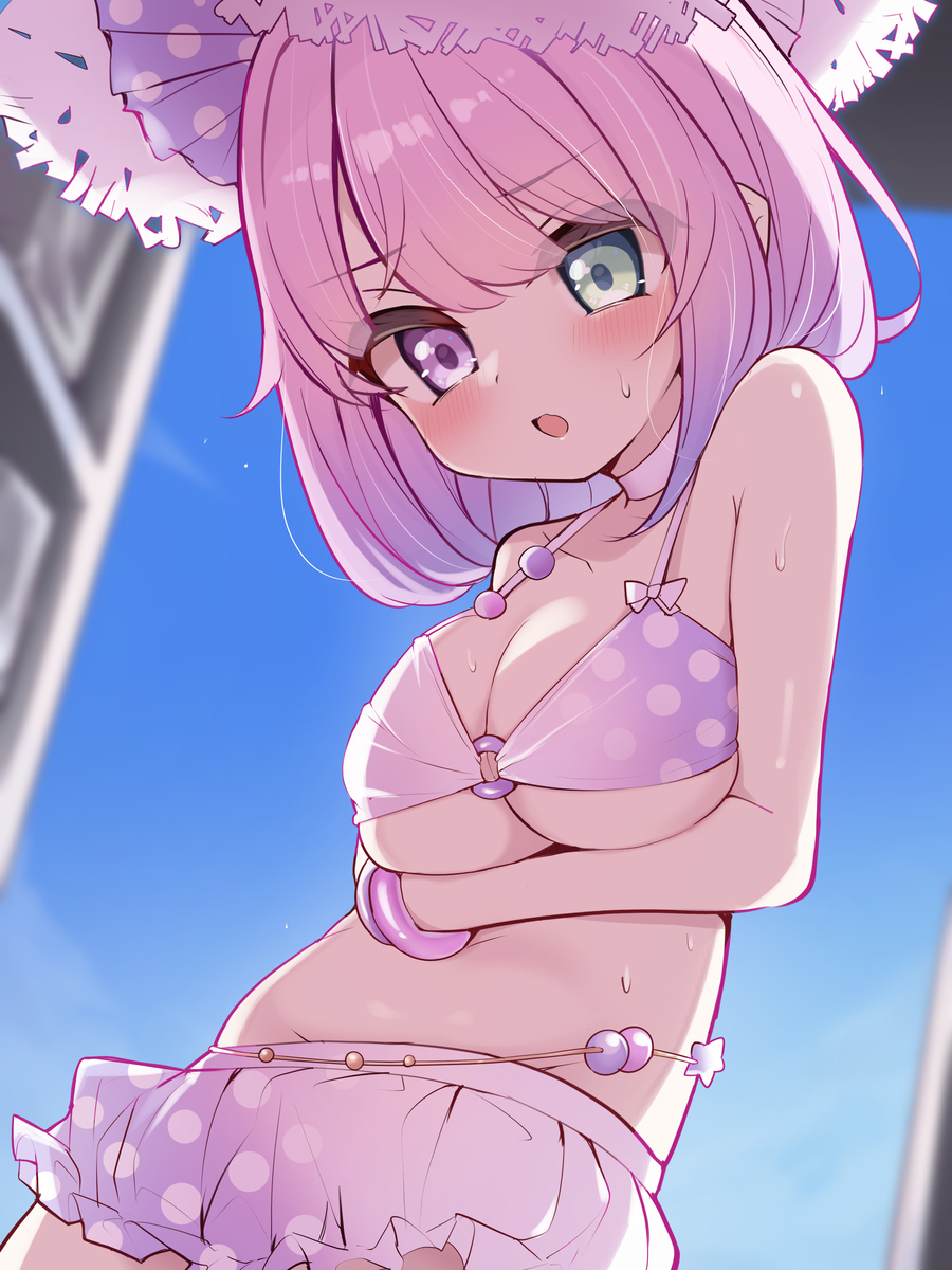 This is a pixiv picture whose title is 太っ…!?.