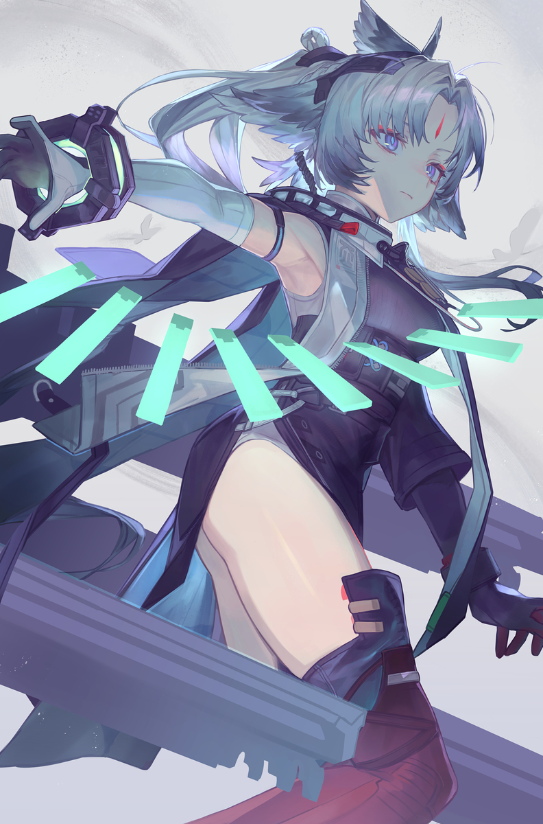 This is a pixiv picture whose title is オクギ.
