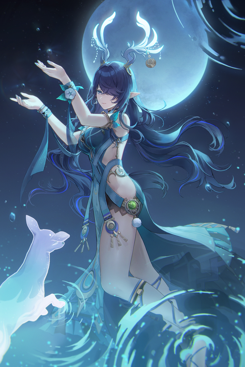 This is a pixiv picture whose title is 菈乌玛.