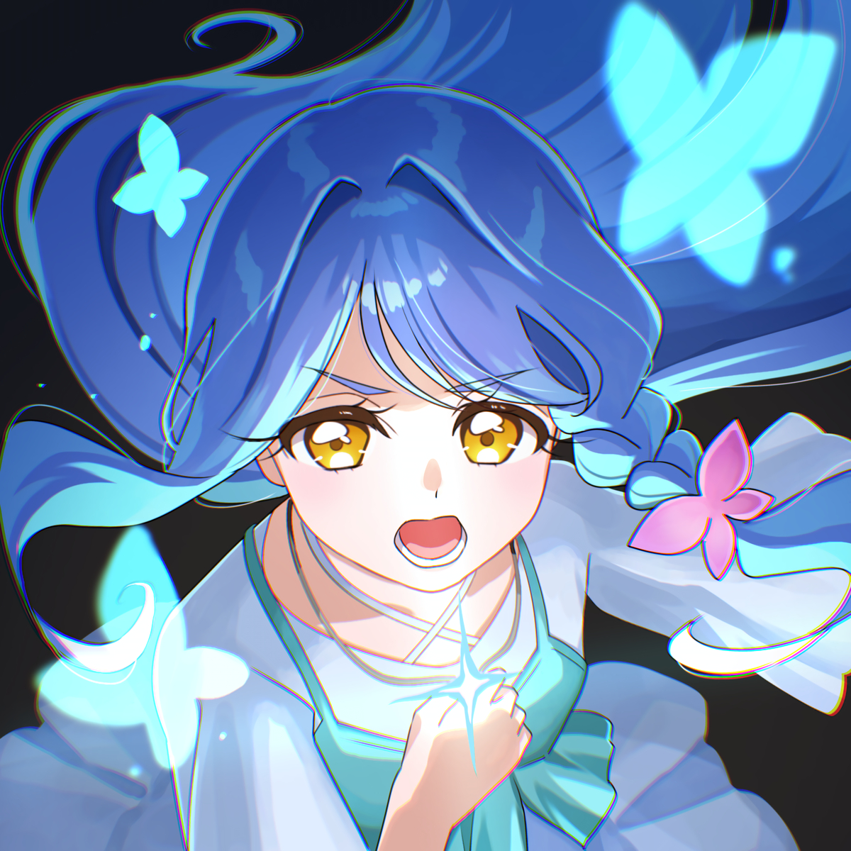 This is a pixiv picture whose title is それでも私はきらめきを信じる！.