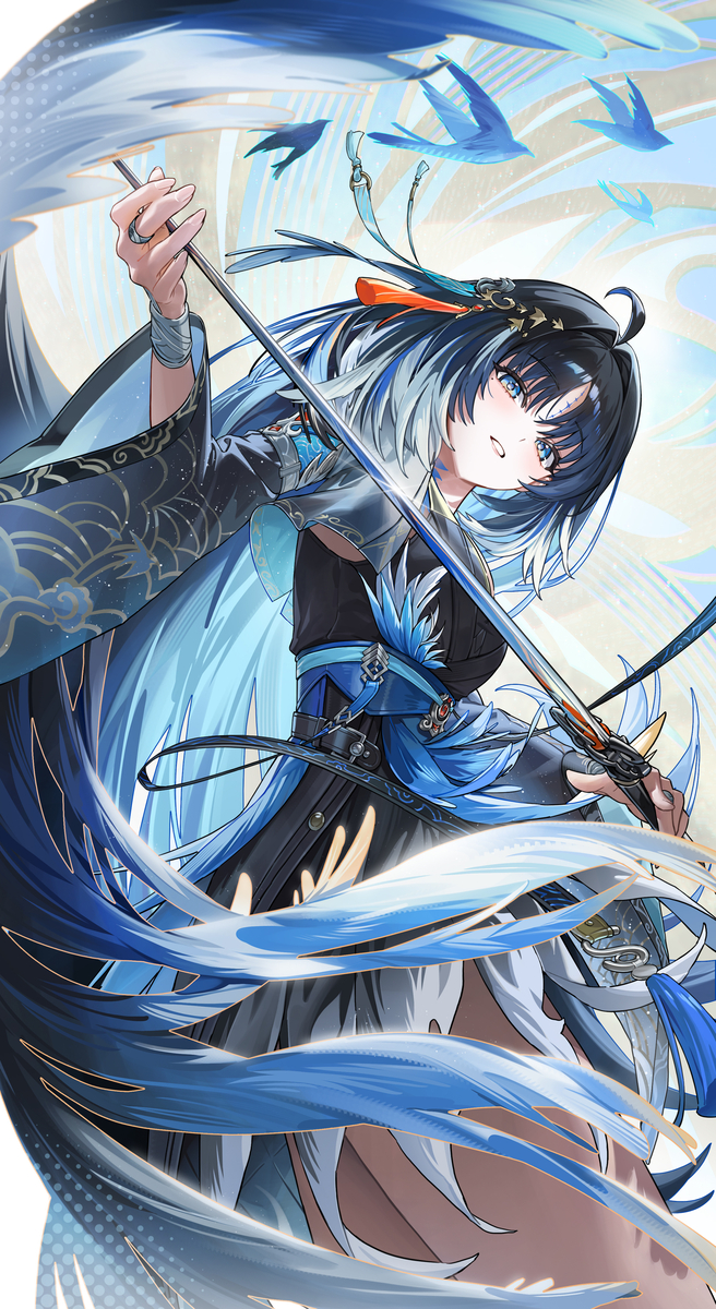 This is a pixiv picture whose title is 秧秧·玄翎.