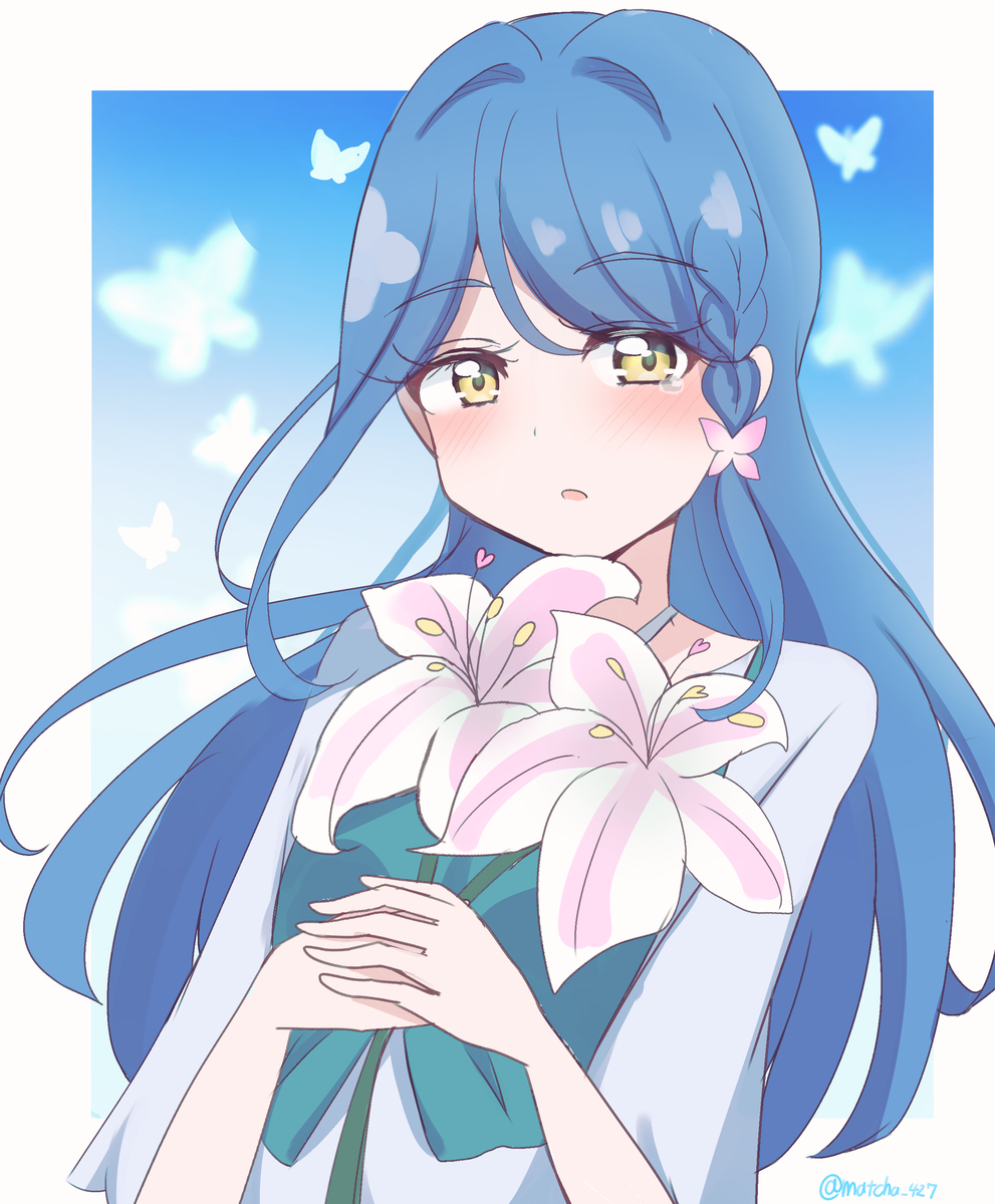 This is a pixiv picture whose title is 帆羽くれあ.