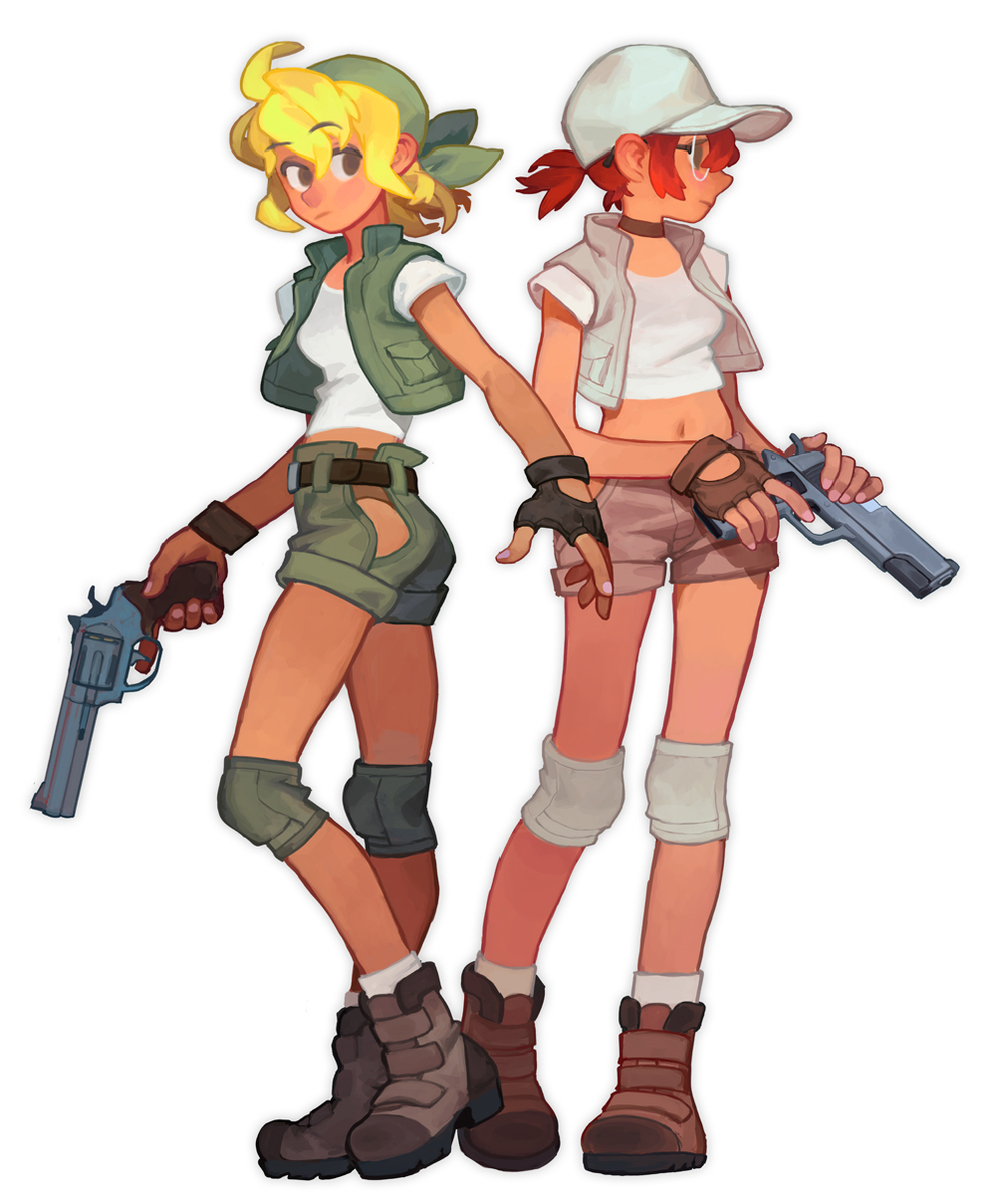 This is a pixiv picture whose title is ERI & FIO.