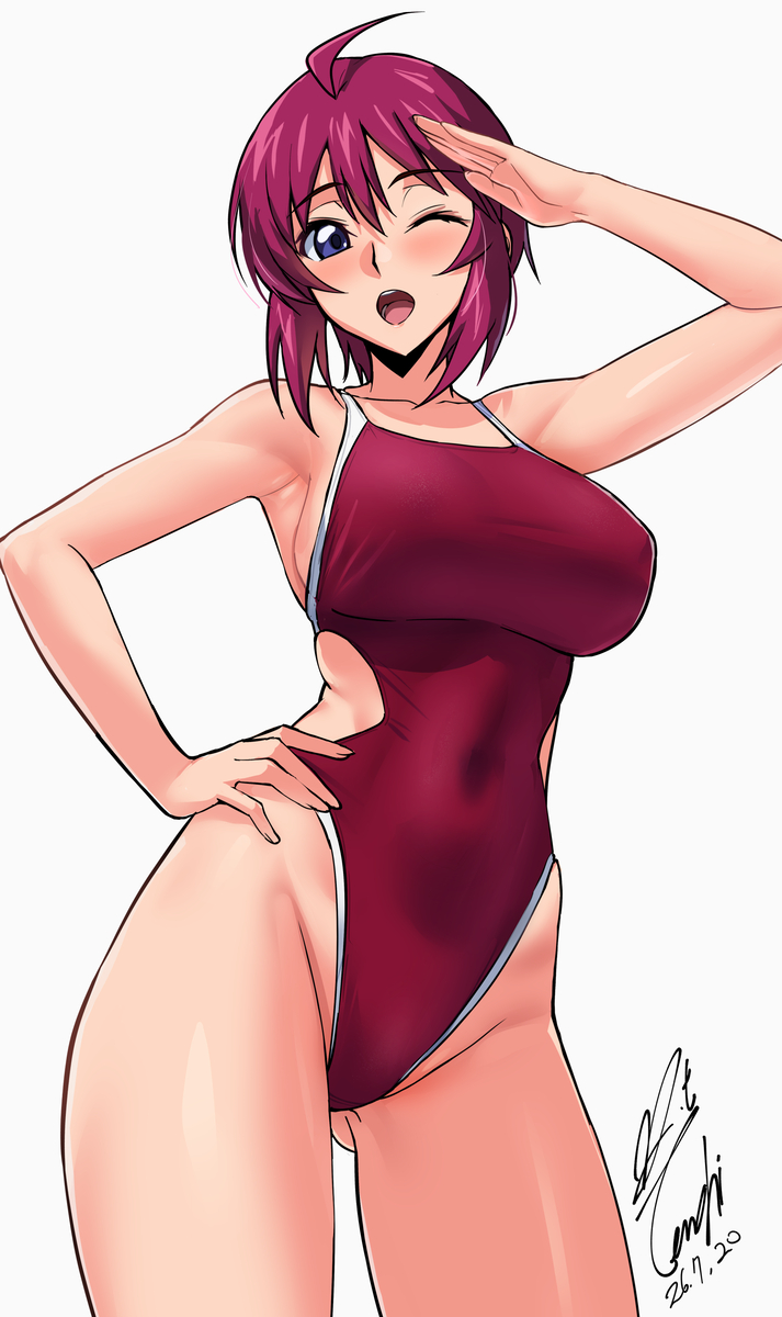 This is a pixiv picture whose title is SEED FREEDOM - ルナマリア・ホーク.