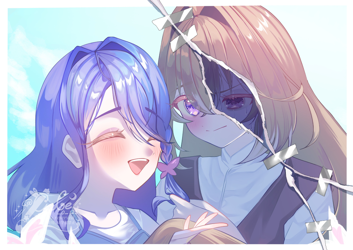 This is a pixiv picture whose title is 「貴方」の香り.