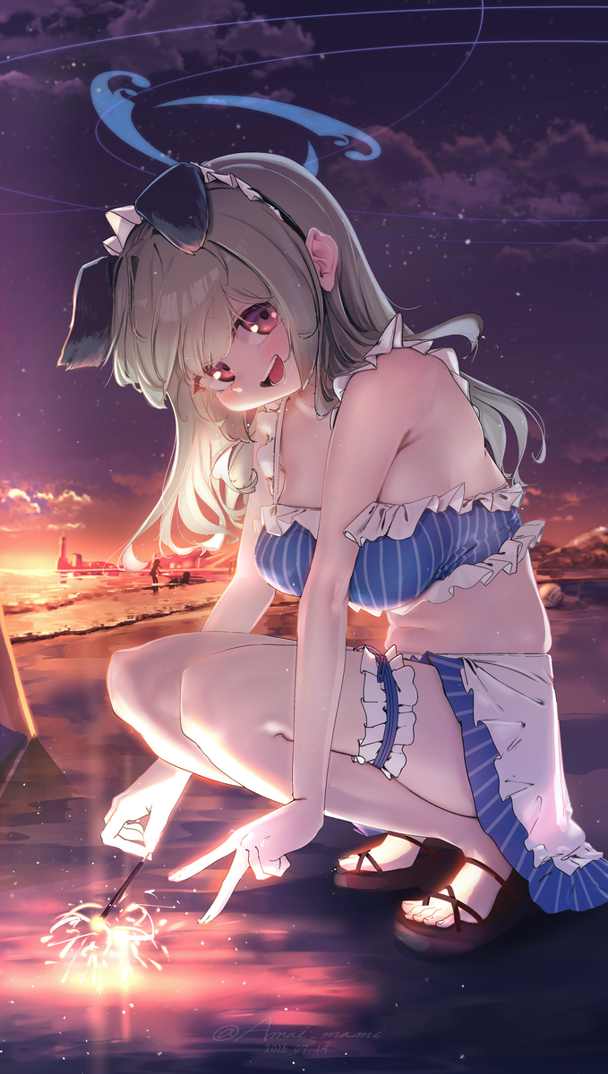 This is a pixiv picture whose title is ウミかｘ👙.