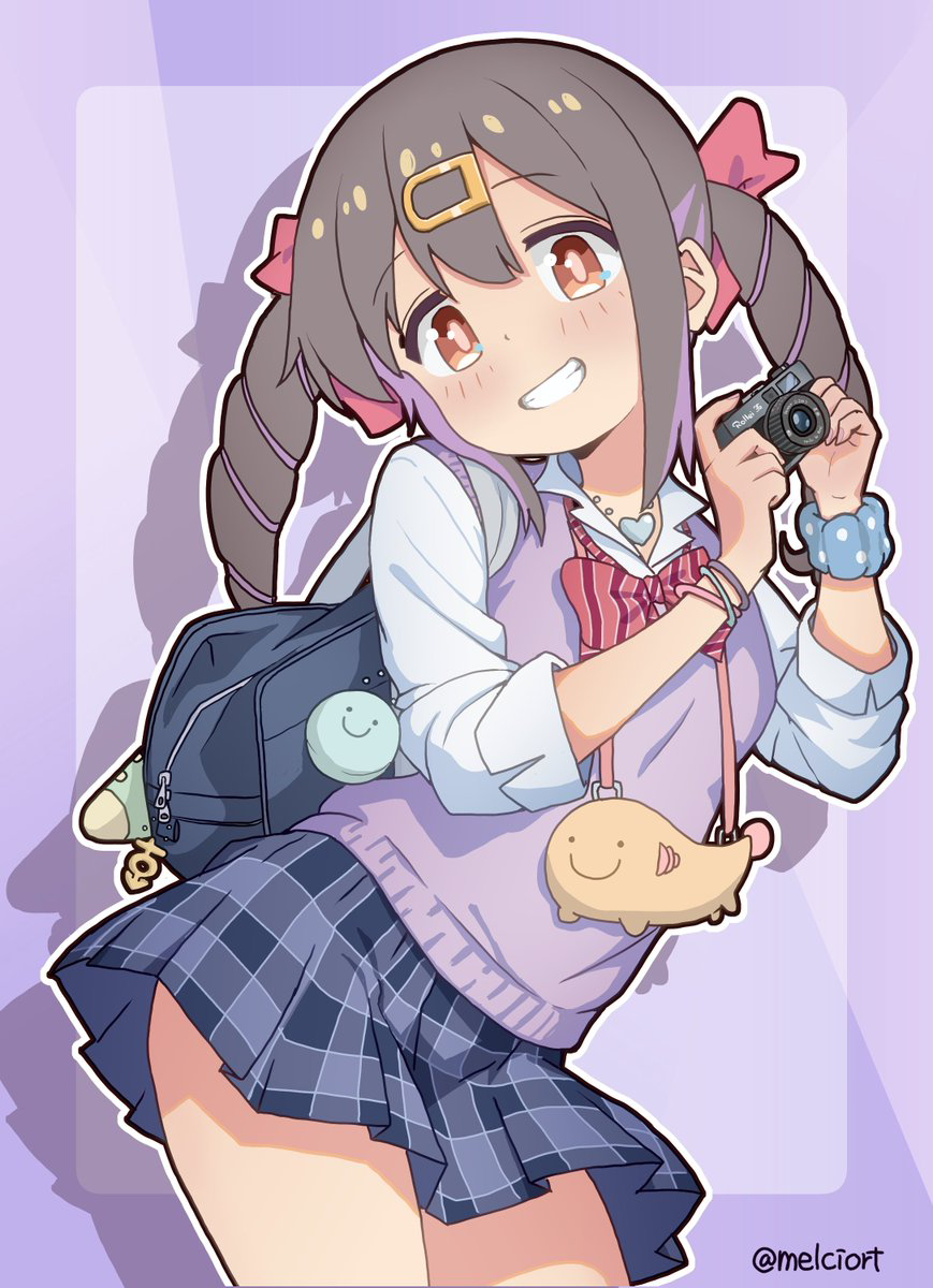 This is a pixiv picture whose title is 平成ギャル みはり.