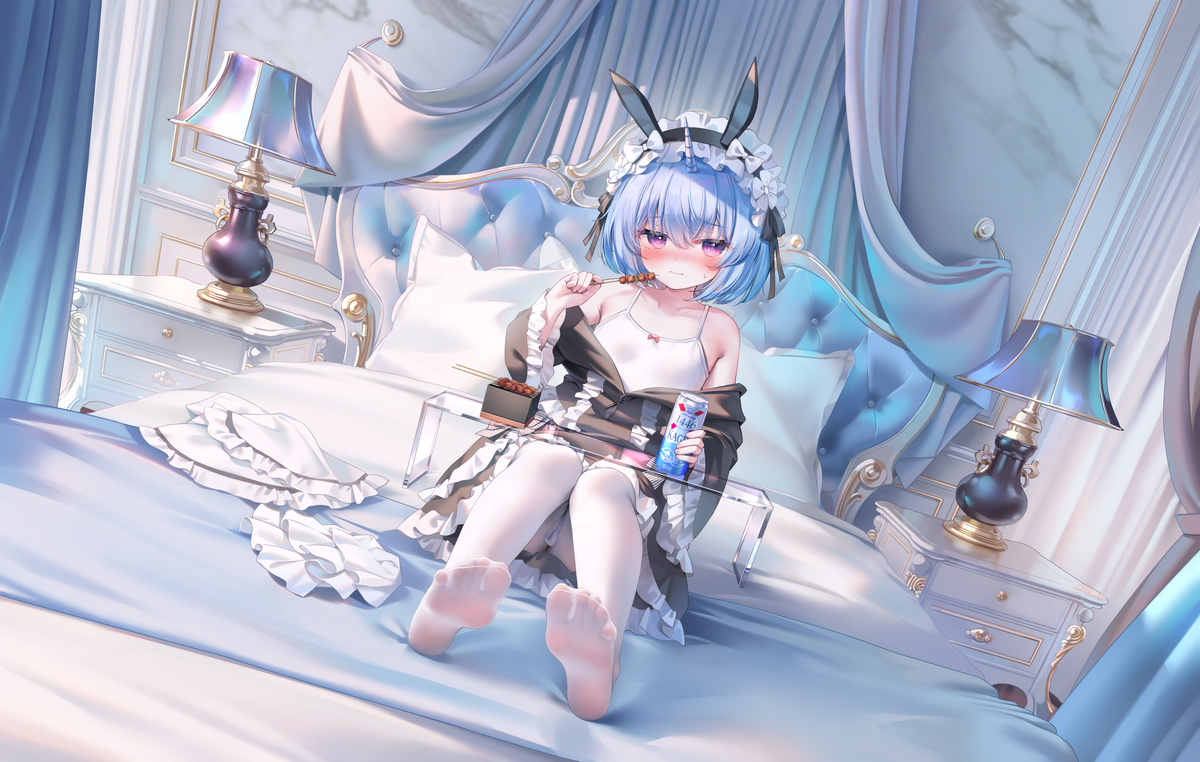 This is a pixiv picture whose title is 洛蒂.