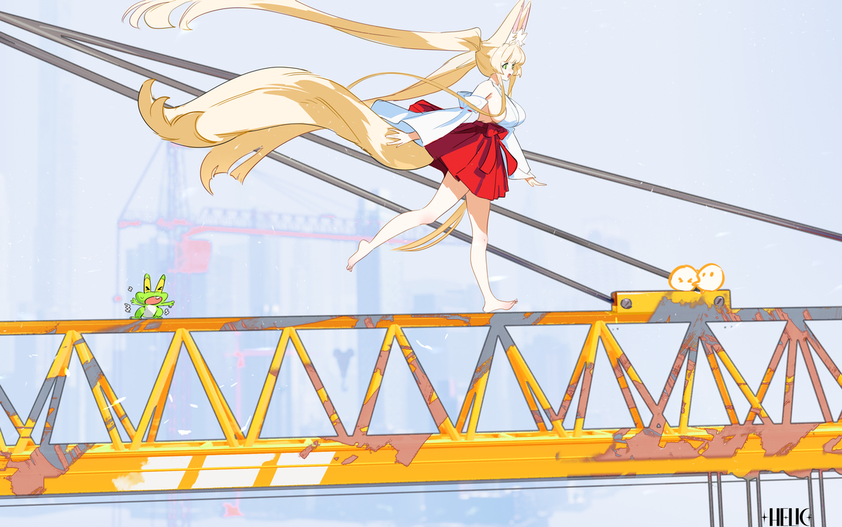 This is a pixiv picture whose title is 救援.