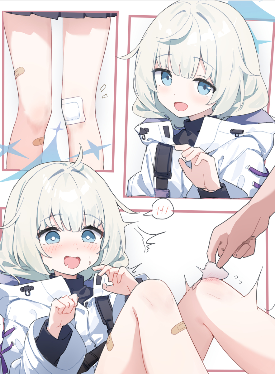 This is a pixiv picture whose title is 傷口はこまめに消毒しよう.