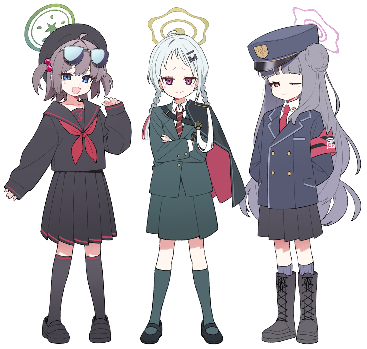 This is a pixiv picture whose title is 雛鳥組.