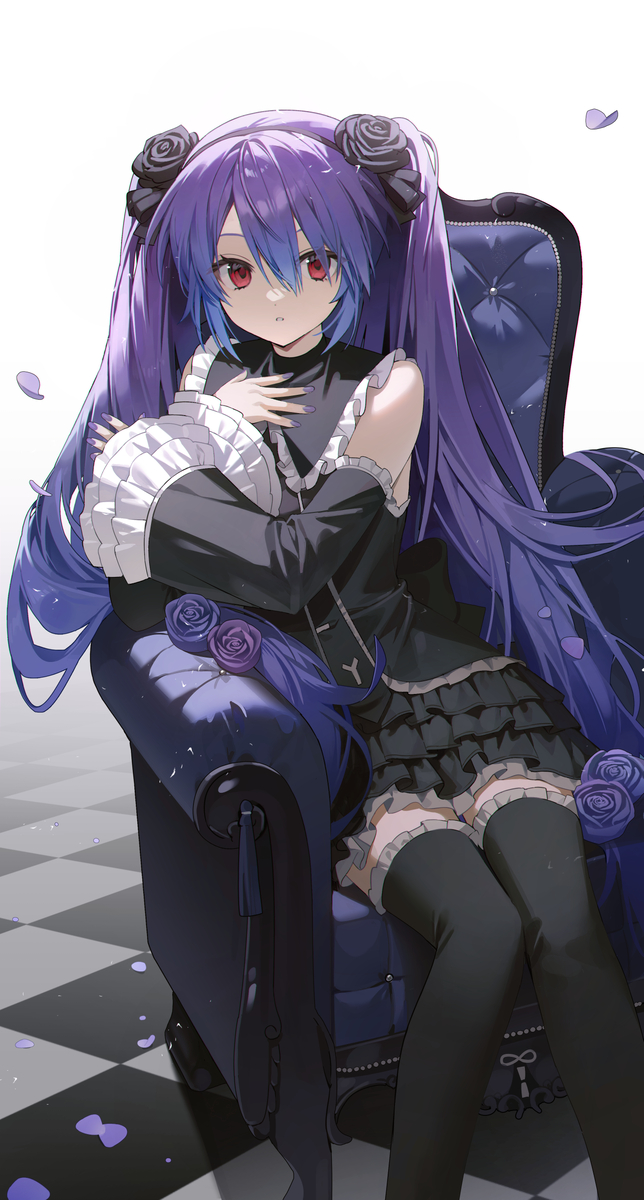 This is a pixiv picture whose title is ∞.