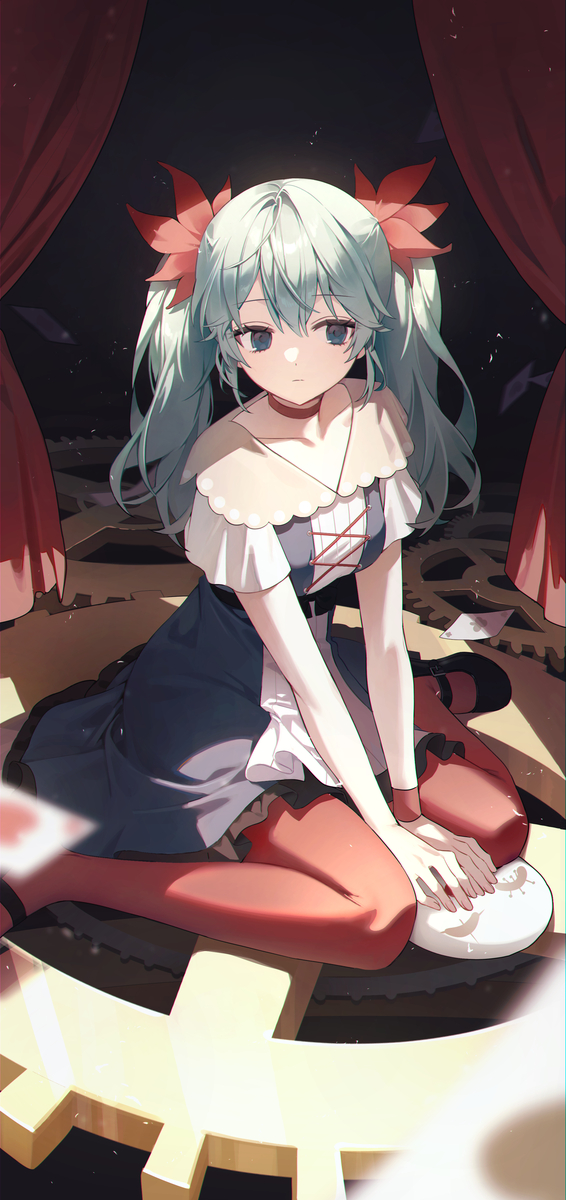 This is a pixiv picture whose title is からくりピエロ.