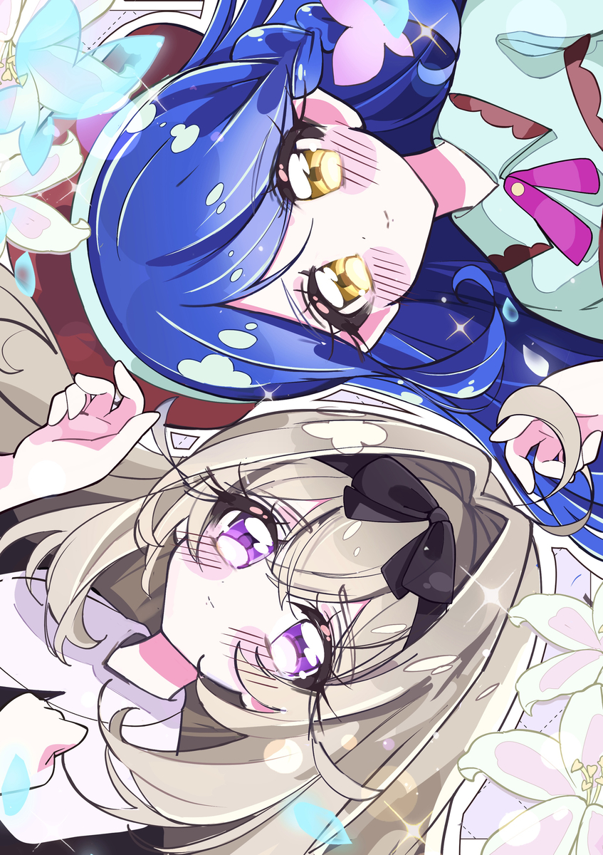 This is a pixiv picture whose title is るるかとくれあ.