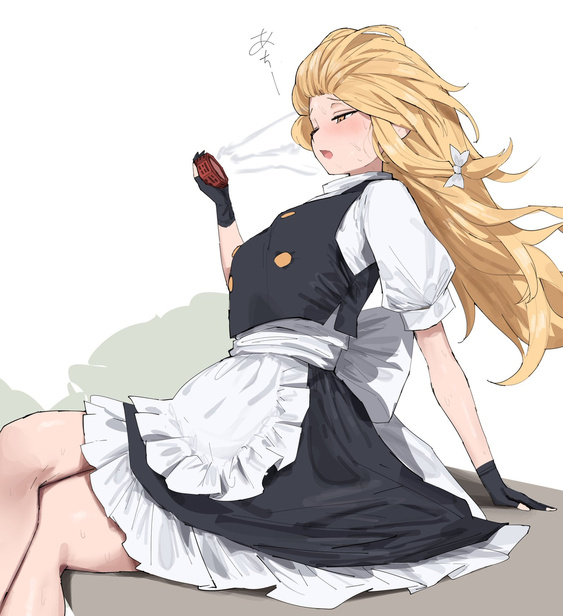 This is a pixiv picture whose title is mari summer.