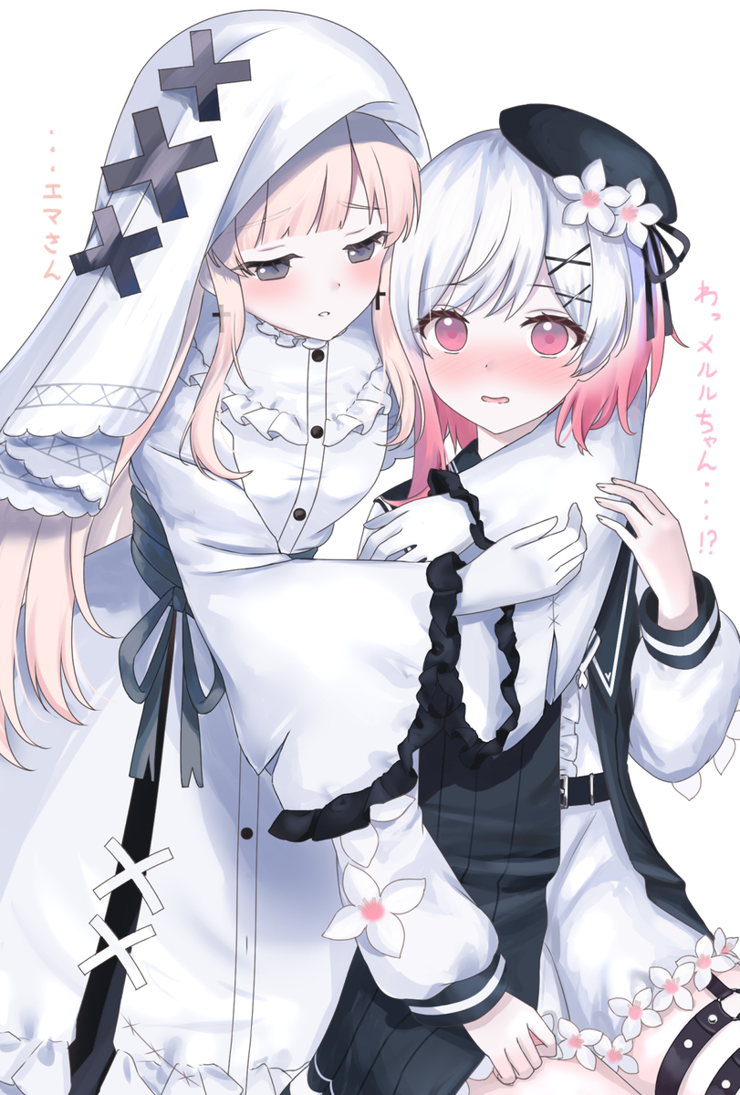 This is a pixiv picture whose title is エマメル.