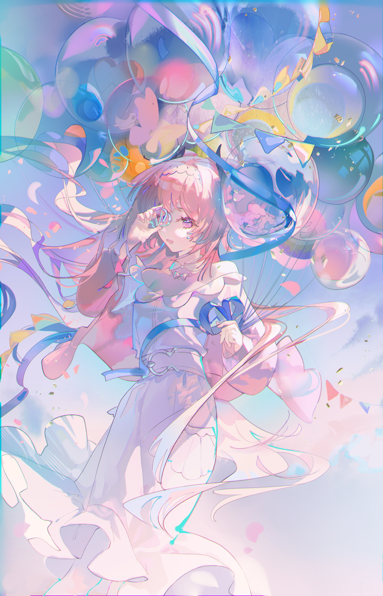 This is a pixiv picture whose title is 夏.
