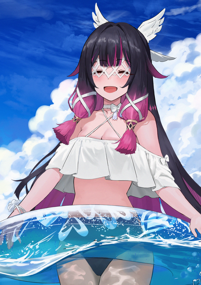 This is a pixiv picture whose title is コロンビーナも一緒に.