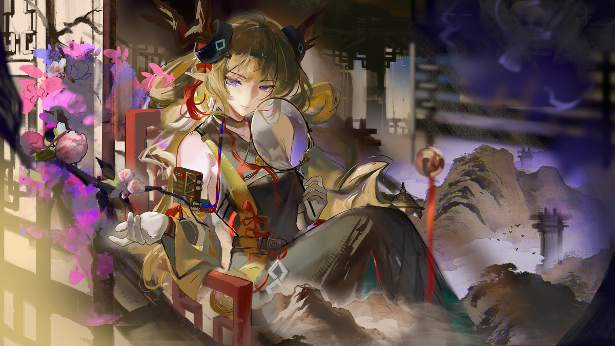 This is a pixiv picture whose title is 惊蛰无声.
