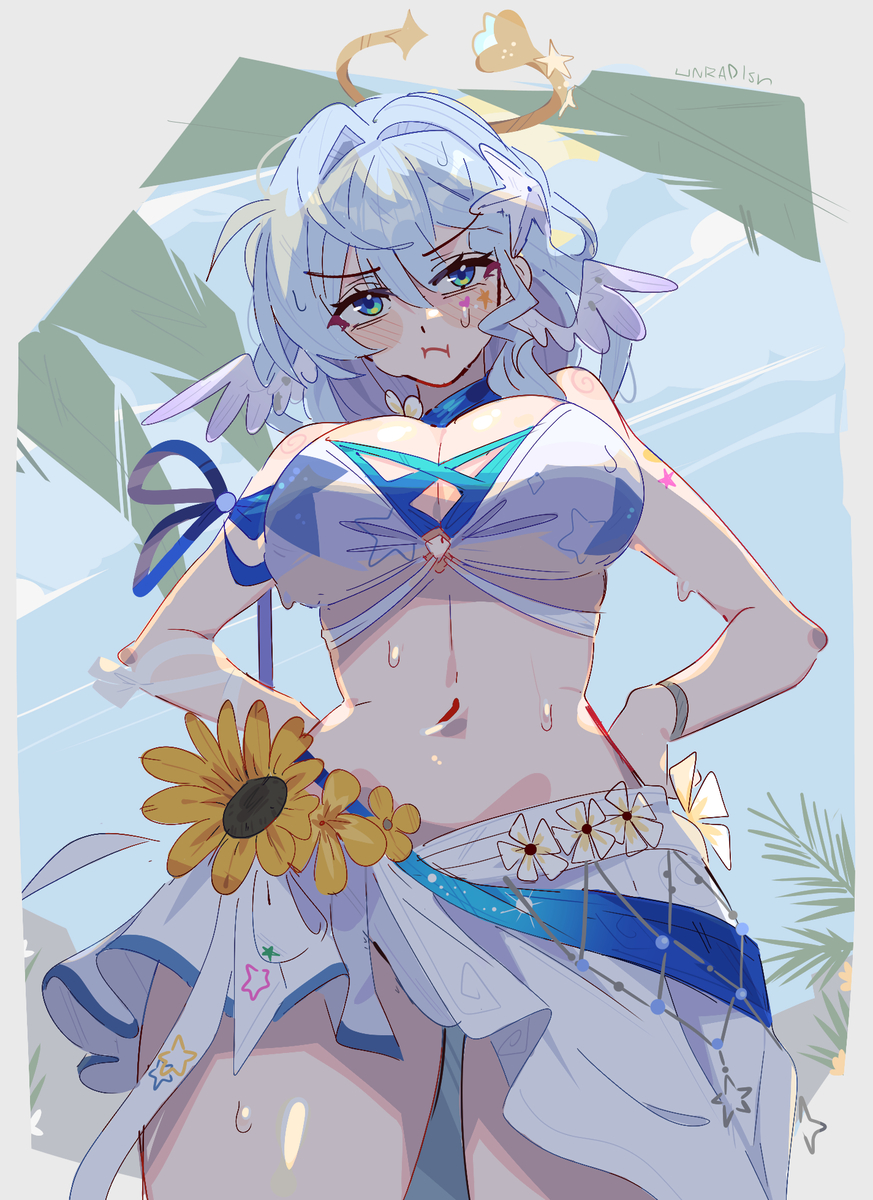 This is a pixiv picture whose title is Robin Summeratto.