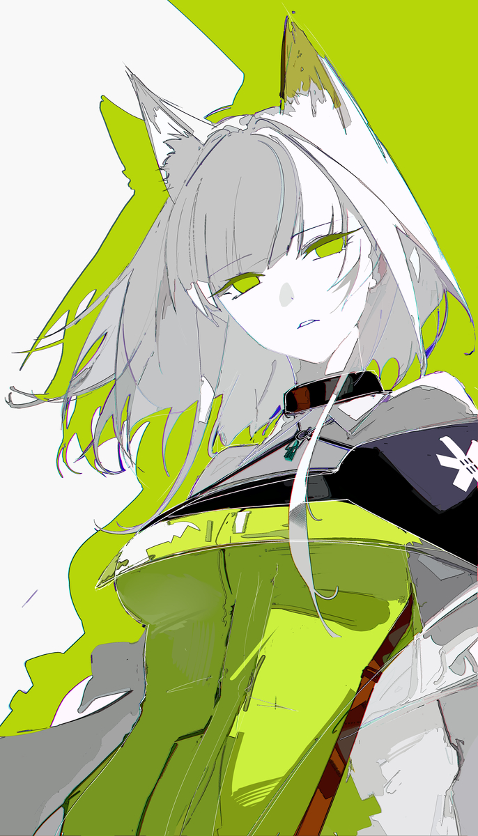 This is a pixiv picture whose title is 摸鱼.