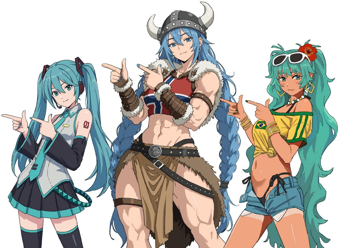 This is a pixiv picture whose title is World Cup Dance.