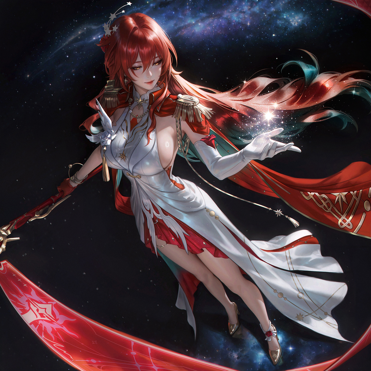 This is a pixiv picture whose title is 崩坏星穹铁道 姬子启行.