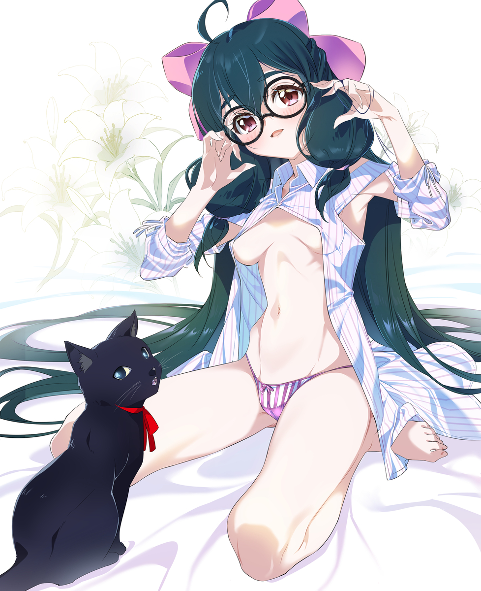 This is a pixiv picture whose title is SKEB絵.