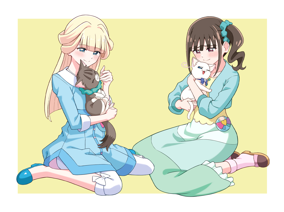 This is a pixiv picture whose title is ユキまゆアクスタ通販行ってます！.