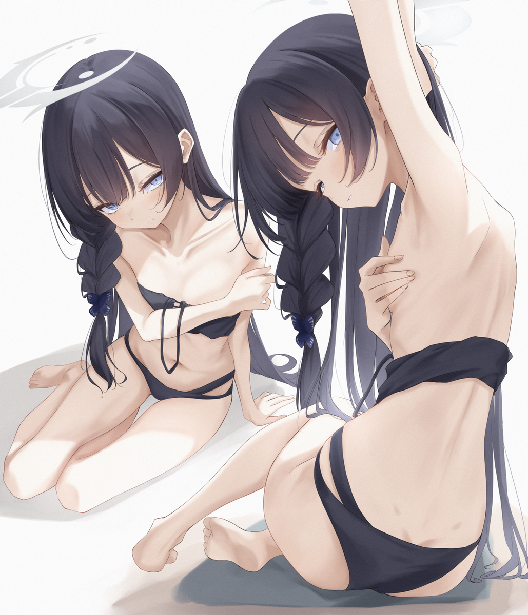 This is a pixiv picture whose title is 水着キサキ.
