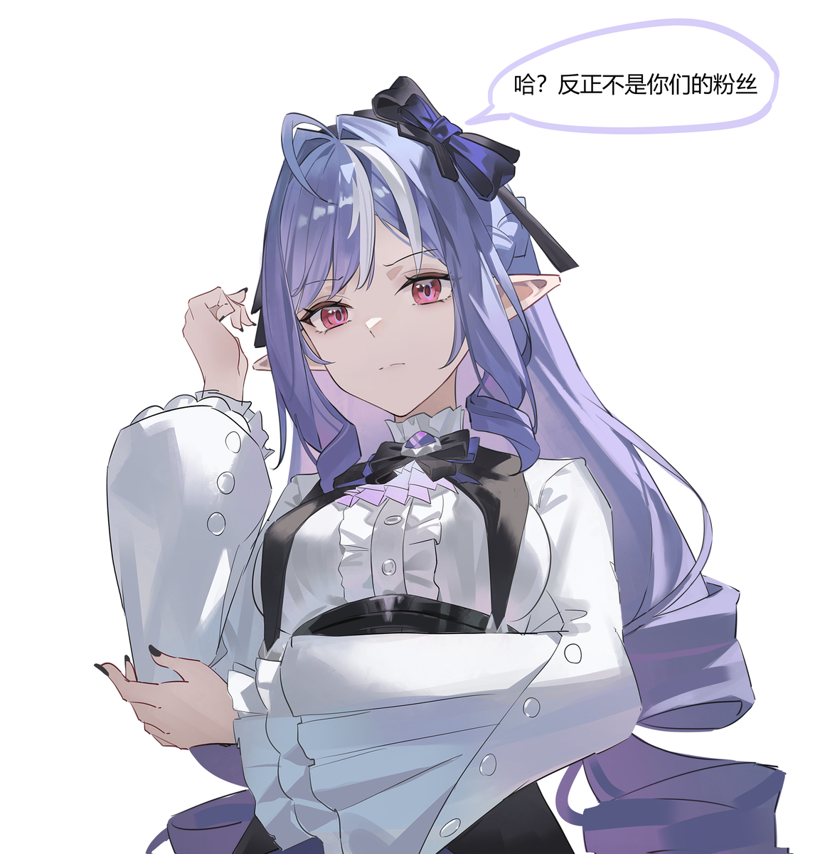 This is a pixiv picture whose title is 一句话一直唠.