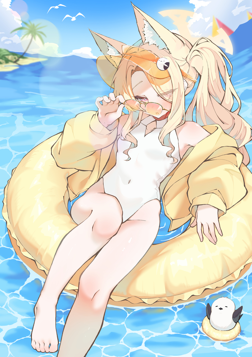 This is a pixiv picture whose title is 水着セイア.