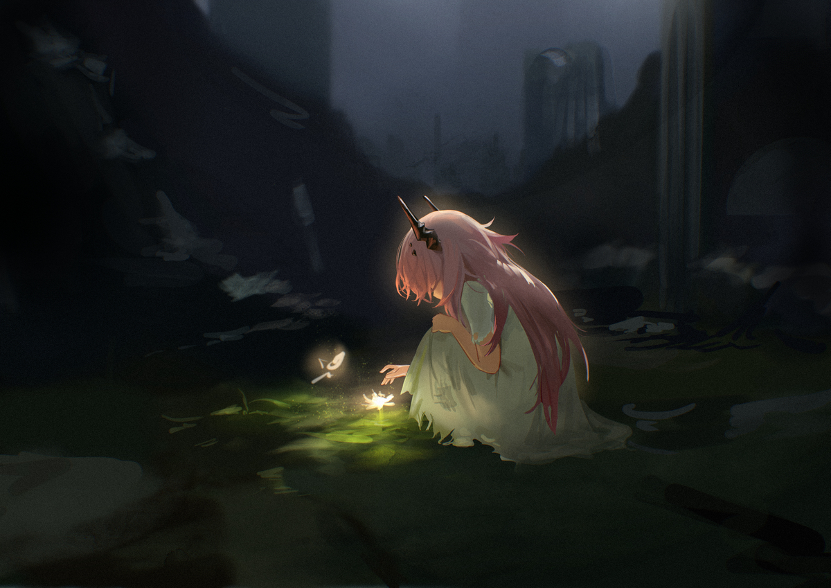 This is a pixiv picture whose title is 希望.