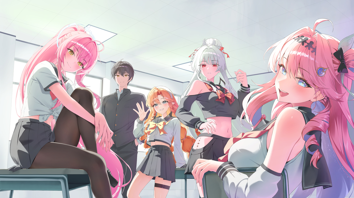 This is a pixiv picture whose title is sailor suit.