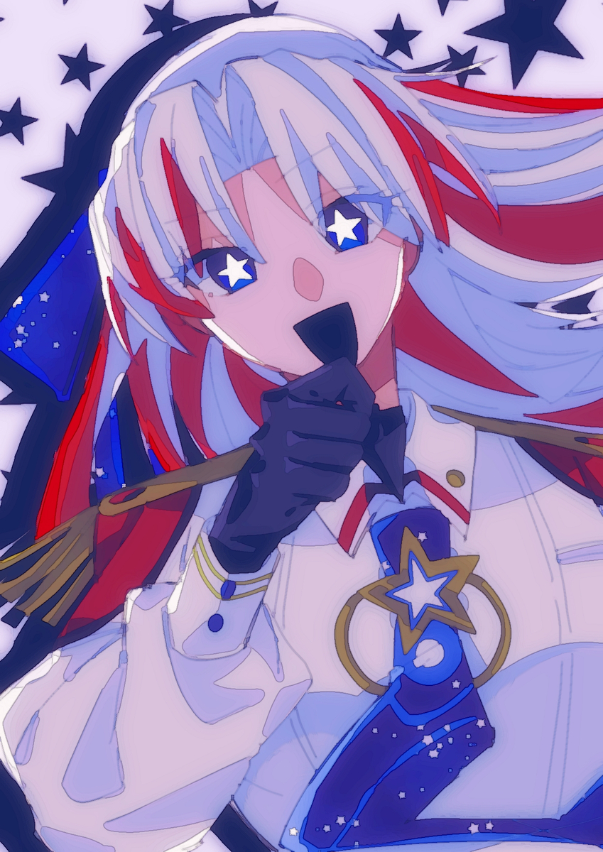 This is a pixiv picture whose title is 🇺🇸ちゃん.