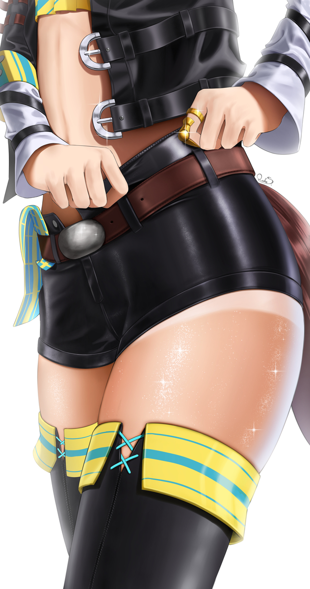 This is a pixiv picture whose title is Vodka thighs.