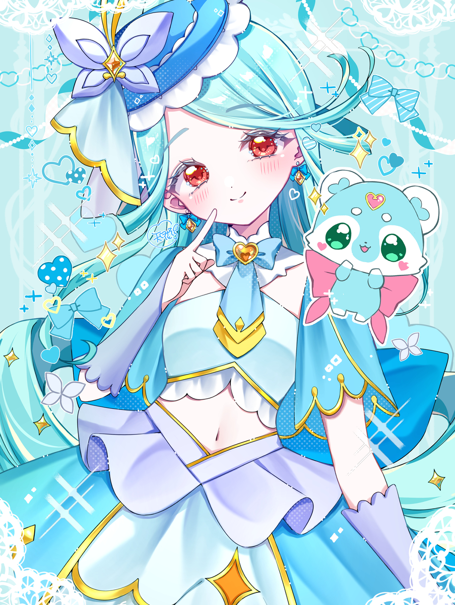 This is a pixiv picture whose title is キュアエクレール.