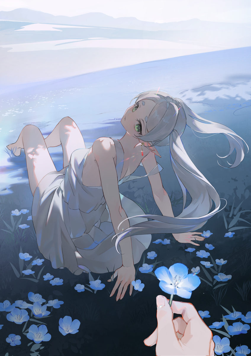 This is a pixiv picture whose title is フリーレン.