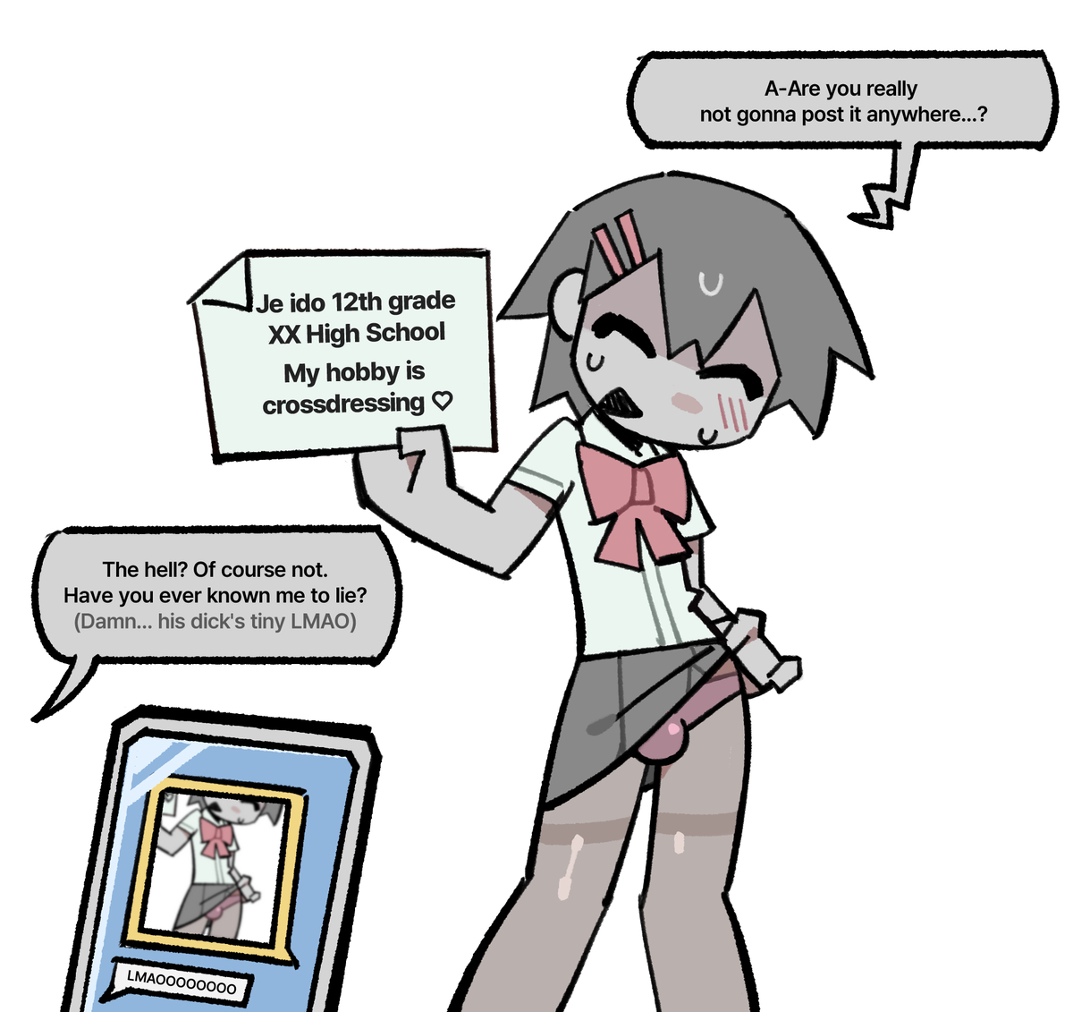 This is a pixiv picture whose title is Ido's Ordeal -2.