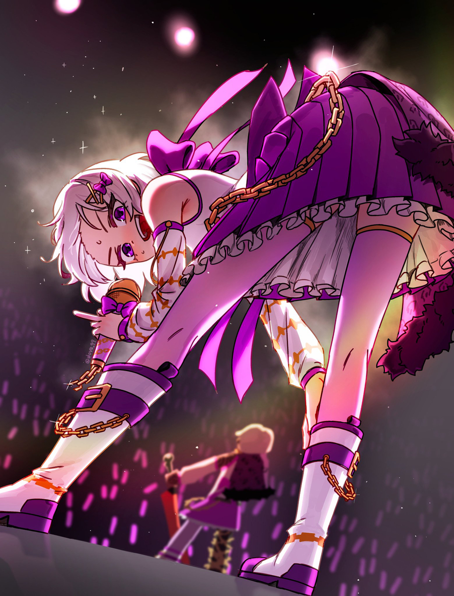 This is a pixiv picture whose title is 아이돌 키라!.