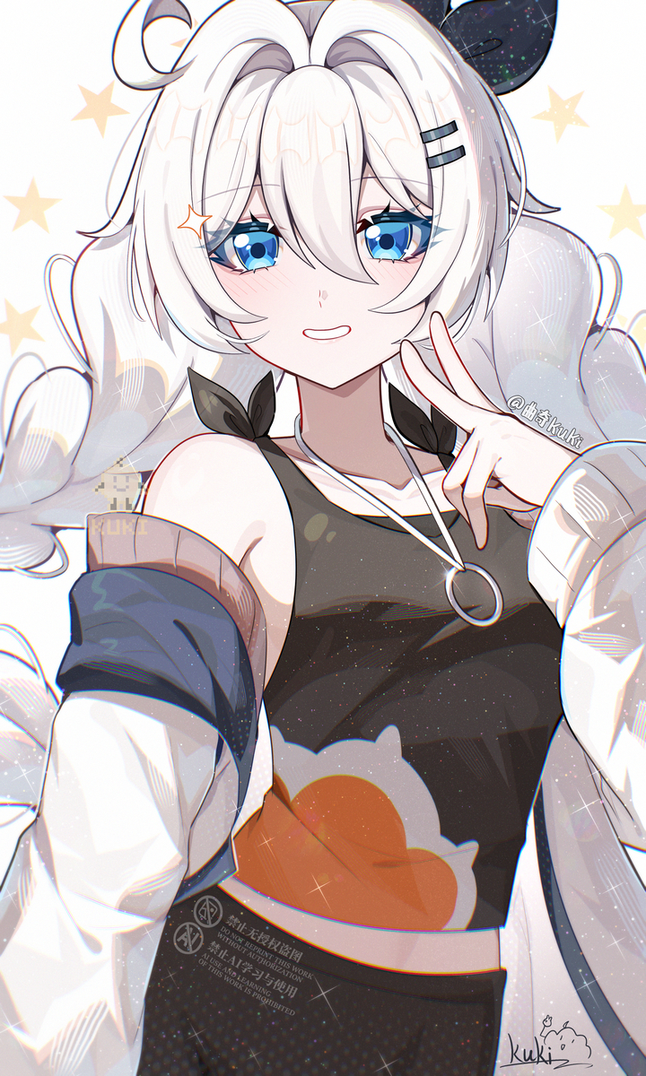 This is a pixiv picture whose title is 琪87.